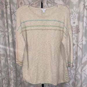J Jill Knit Sweater
